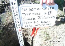picture SUE, Subsurface Utility Engineering, Austin, Texas